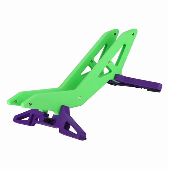 Bicycle Stand Universal Floor Bicycle Stands Adjustable Wheelie Bike Display Shelf for Indoor Outdoor Green ,1 * Bicycle Stand,Green &