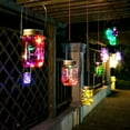 thumbnail image 6 of Epicgadget Outdoor Hanging Solar Lights (Mason Jars Included), Waterproof Solar Lanterns with 20LED Bright Multicolor String Light for Garden Yard Patio Party Wedding Christmas Decoration (4 Pieces), 6 of 7