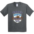 thumbnail image 3 of Inktastic Poppop Grandpa Football Buddy Youth T-Shirt, 3 of 5