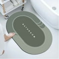 thumbnail image 1 of Alfombras de baño Bixock de secado rápido, antideslizantes y absorbentes, de diatomeas finas, lavables para ducha., 1 of 6