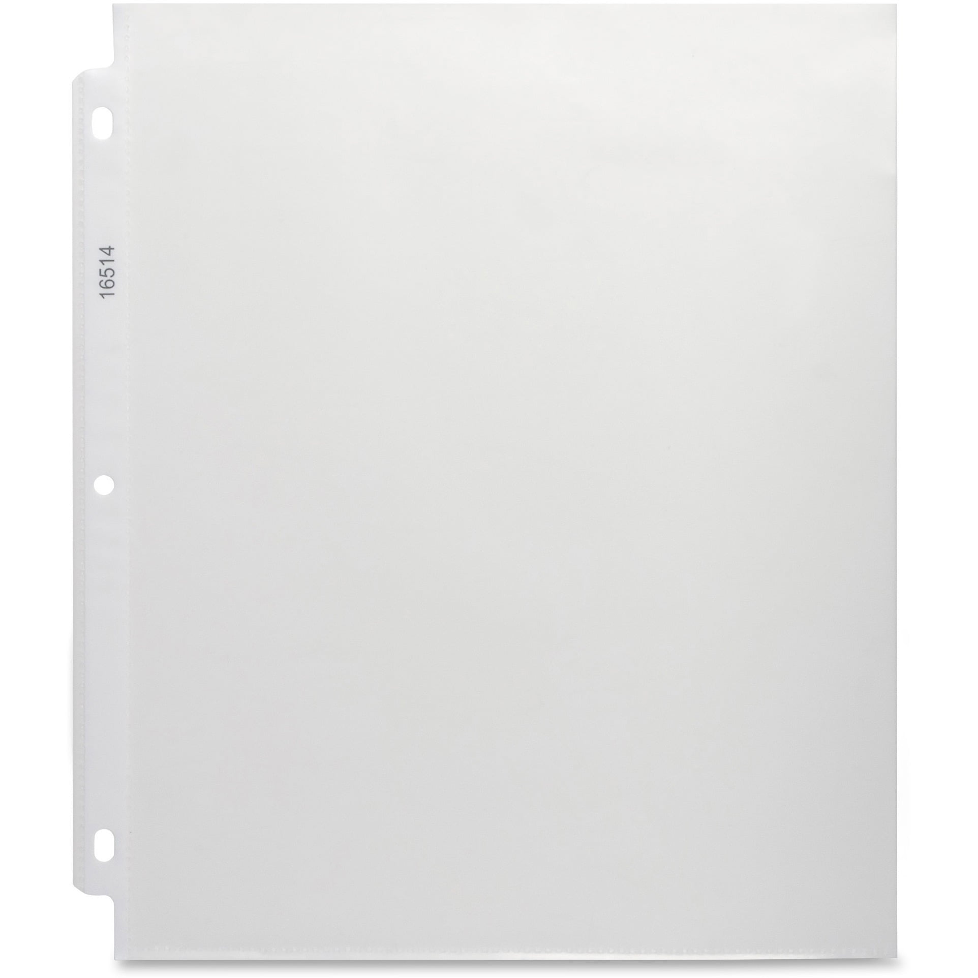 Business Source, BSN16514, Nonglare Top-Loading Sheet Protectors, 50 Per Box, Non-glare