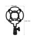 thumbnail image 2 of WASHWEPE 2Ud Montura Antishock Para Micrófono Con Clip Ajustable Para Uso En Estudio, 2 of 7