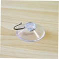 thumbnail image 3 of HEANUJJ 24Pcs Transparent Suction Cup Hangers Easy Install Removable Hooks for Home Use, 3 of 8