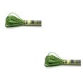 thumbnail image 2 of Bewildely Hilo de cableado de punto de cruz, colores brillantes, hilo de lingote de línea de bordado hecho a mano DIY para regalo de Navidad, accesorio VerdeE703 2piezas Bewildely CBP288937, 2 of 6