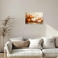 thumbnail image 3 of ZHONGYUTONG Pumpkin Wall Art Autumn Canvas Fall Harvest Theme Pictures Fall Leaf Painting for Thanksgiving Wall Decor Framed (20.00" x 30.00"), 3 of 5