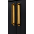 thumbnail image 3 of Goo-Ki 7.6''(192mm) Hole Centers Antique Brass Cabinet Drawer Pulls with Backplate, Zinc Alloy Cabinet Handles for Dresser,Wardrobe,Cupboard,Cabinet Hardware,2 Pack, 3 of 5