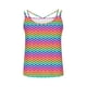 thumbnail image 5 of Puntoco Camisetas sin mangas ajustadas para mujer Camiseta sin mangas holgada informal de verano con cuello redondo y estampado a la moda para mujer, 5 of 5