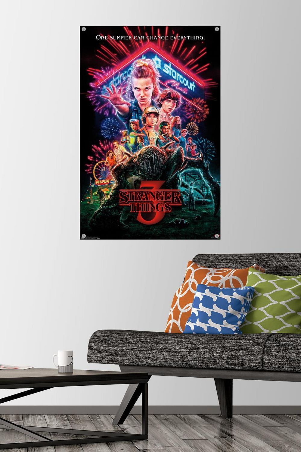 Netflix Stranger Things: Season 3 - One Sheet Wall Poster, 22.375" x 34"