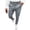 GY2, variant on Male All Matching Versatile Casual Plaid Button Slim Leggings Pants Sports Shopping Fashion Suit Trousers Black XL