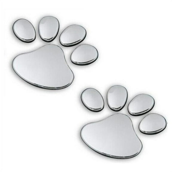 Dongrere Dog Paw Stickers Car Decals for Outside 2Pcs