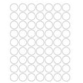 thumbnail image 6 of White Printable Sticker Sheets for Inkjet/Laser Printers, Removable Stickers Printing Labels Round 1 inch with Template Included, 5 Sheets - 315 Pack, 6 of 6
