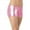 Pink, variant on Jacenvly Clearance Summer Stretch Legging for Ladies Biker Shorts Kids Girls Fitness Dance Pants Solid Color Leg Pants Yoga Quick-Drying Shorts Sports Pants