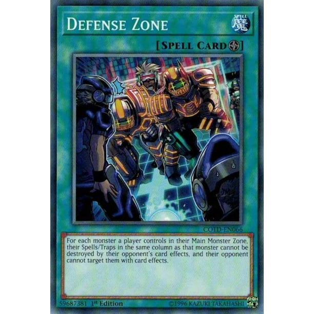 Yugioh Code Of The Duelist Defense Zone Cotd En066 Walmart Com