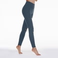 thumbnail image 3 of Mwjwdo Buttery Soft Leggings for Women - High Waisted Tummy Control No See Through Workout Yoga Cycling Tights Pants Gray M, 3 of 5