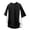 Black, variant on Mens UPF50+ Sun Protection Swim Surf Short Sleeve Oversized Workout Athletic Shirts Rash Guard Cooling Quick Dry Breathable Performance Shirts Big and Tall Size M-5XL Sky Blue