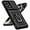 Black w/ Slide Camera 2nd gen. Military Grade, variant on for Motorola Edge 2024 Case with Slide Camera Cover HD Screen Protector [Military Grade Drop Tested] Magnetic Ring Holder Kickstand Protective Phone Case for Motorola Moto Edge 2024, Black