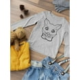 thumbnail image 3 of Fox With A Scarf Long Sleeve Toddler -Image by Shutterstock,  5 Toddler, 3 of 4