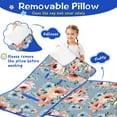 thumbnail image 3 of Pioneer Flower Floral Print Pattern Toddler Nap Mats for Kids Preschool,Sleeping Mat Bag or Kids,Toddler Sleeping Bag,Toddler Nap Mat or Daycare, 3 of 6