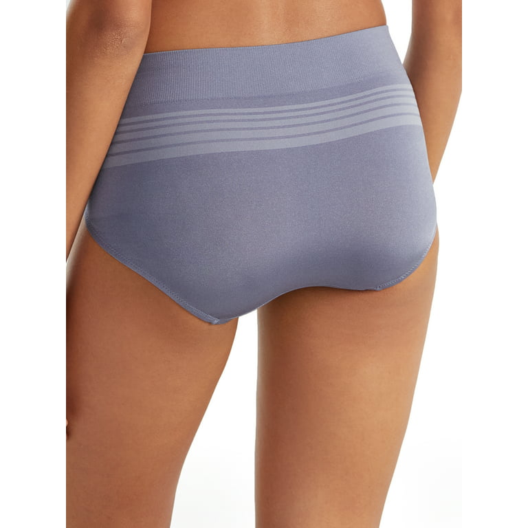 Women's Warner's RU0501P No Pinching. No Problems. Seamless Hipster Panty  (Blue Granite XL) 