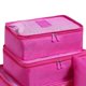 thumbnail image 2 of 6 unids/set bolsa de almacenamiento de equipaje bolsa de embalaje de viaje para ropa interior de zapatos (rosa roja) Tmvgtek Libre de BPA, 2 of 3