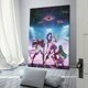 thumbnail image 3 of Cazadoras de Demonios K-Pop Cuadro decorativo colgante - Arte de pared - Póster enmarcado - Decoración de pared - Regalos para familia, amigos y aficionados 40*60 cm, 3 of 6
