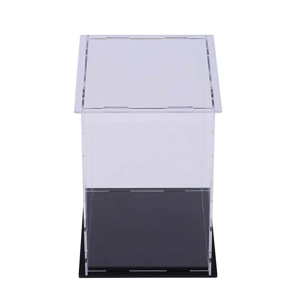 Clear Acrylic Display Case Box 20x20x30cm for Action Figure Toy Collectibles 