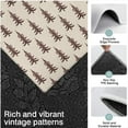 thumbnail image 3 of Brown Christmas Tree Pattern Kitchen Rugs Sets Of 3,Kitchen Runner Rugs Non Skid Washable,Decorative Kitchen Floor Mats for Kitchen,Sink,Laundry,17"x30"+ 17"x47" + 17"x59", 3 of 6