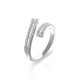 thumbnail image 2 of Sonducket Anillo de apertura para mujer, anillos de circón de Metal de cobre, decoraciones de mano, joyería de moda para chicas y damas para citas, joyas Ropa, zapatos y accesorios Miscelánea Sonducket AP014422-00, 2 of 6