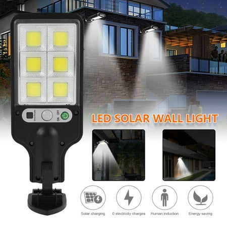 

Willstar LED Solar Street Lights Outdoor Solar Motion Sensor Light Waterproof Solar Security Wall Light with 3 Lighting Modes for Garden Street Garage Path