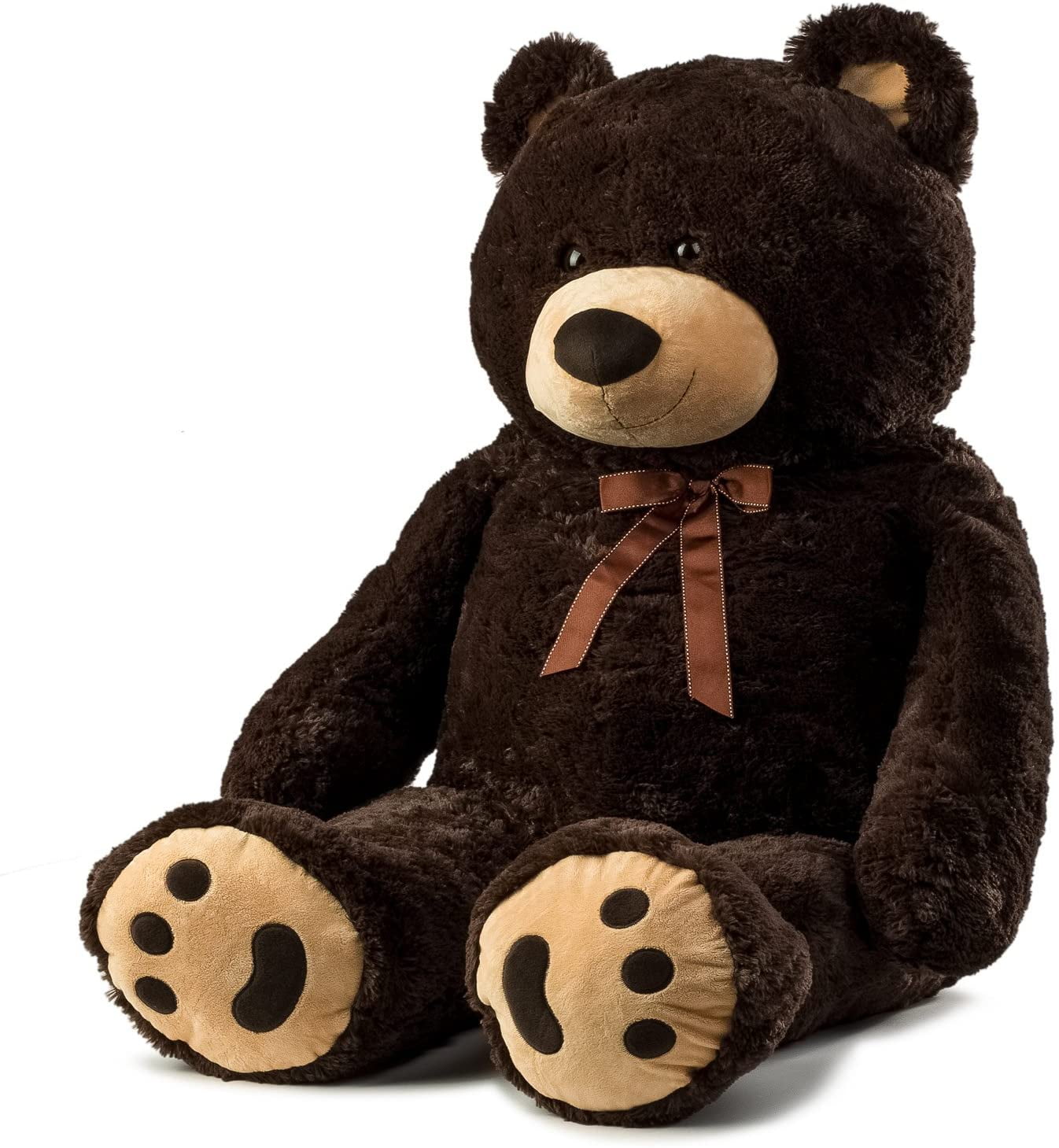 brown teddy bear 5 feet