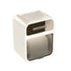 thumbnail image 2 of Tissue Box Storage Rack, Wall Hanging Tissue Box, Paper Drawer Storage, Modern Bathroom Storage, Heavy Duty Metal Frame, Foldable Design, for Bedroom, 2 of 9