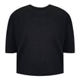 thumbnail image 1 of GEORGE G BLUSA CR MC EYELET NEGRO, 1 of 4
