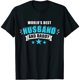 thumbnail image 1 of Camiseta para Mujer - El Mejor Esposo y Papá del Mundo - Regalo para el Día del Padre, 1 of 5