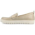 thumbnail image 3 of Journee Womens Tayla Round Toe Flexible Comfort Penny Loafer, Widths Available, 3 of 10