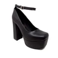 thumbnail image 1 of Zapatilla Dasalo Negra Estilo Mary Jane Con Plataforma Para Mujer, 1 of 5