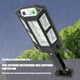thumbnail image 4 of Xihbxyly Lámpara Solar con Sensor de Movimiento, 43 Led de Iluminación Brillante, 3 Modos de Iluminación, Luz de Pared Impermeable para Exteriores, para Puerta de Entrada, Patio, Fácil Instalación, T, 4 of 7