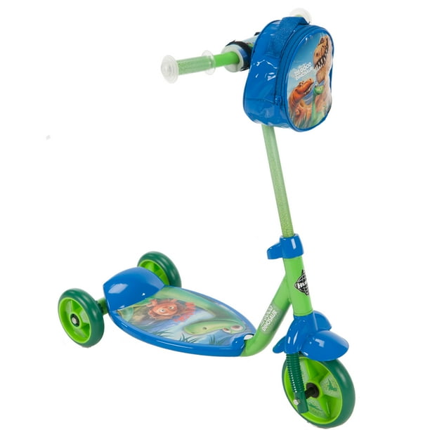 Disney Pixar Good Dinosaur Boys' 3Wheel Preschool Scooter, by Huffy