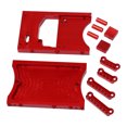thumbnail image 4 of Aluminum Alloy Steering Gear Compartment +Tail Beam Set Car Upgrade Parts for MN Model D90 D91 Car(Red ), 4 of 8