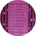thumbnail image 1 of Ahgly Company Indoor Round Southwestern Pink Country Area Rugs, 6' Round, 1 of 4