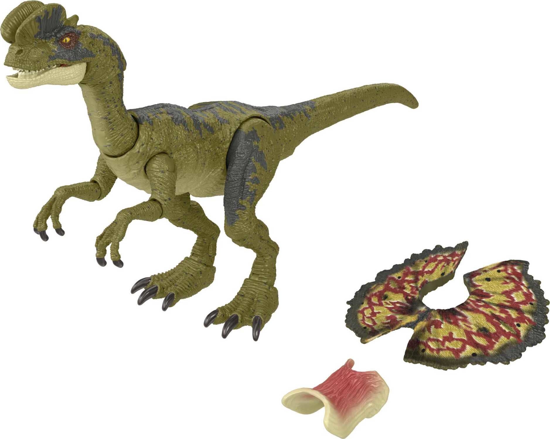 Jurassic World Hammond Collection Dilophosaurus Dinosaur, 8 Years & Up