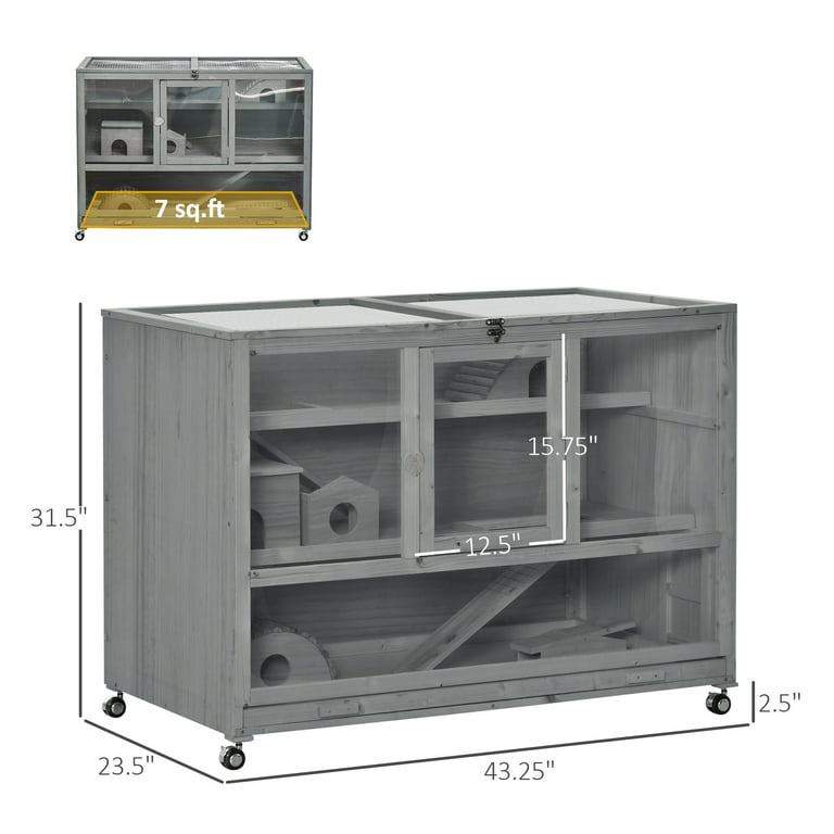 3 tier cheap hutch