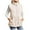 Beige, variant on Puffer Vest for Women Stand Collar Zip up Button Sleeveless Padded Jacket Winter Wram Coat with Pockets