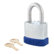 Brinks Laminated Steel 44mm Keyed Padlock with 1 1/8in Shackle