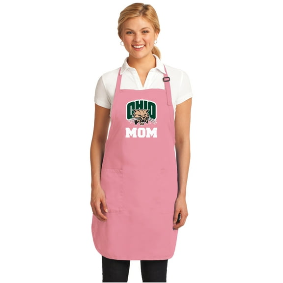 Cute Ohio University Mom Apron  - Made in the USA!