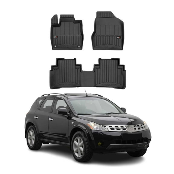 OMAC Premium Floor Mats for Nissan Murano 2003-2007 All-Weather Heavy Duty