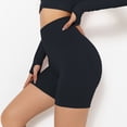 thumbnail image 5 of Gibobby Pantalones De Casuales Para Mujer Mallas deportivas de verano para mujer, pantalones cortos de Fitness sin costuras, mallas de Yoga, pantalones de Yoga de alta elastic(Negro, M), 5 of 5