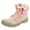 Pink, variant on asdoklhq Womens Waterproof Work Boots,Women Boots Palladium Style High-top Military Ankle Shoes Casual Shoes