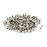 Rapid Rivets Medium 7mm Cap 9mm Post Nickel Speedy - Walmart.com