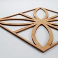 thumbnail image 5 of Ekena Millwork 11 3/8"W x 11 3/8"H x 1/4"T Small Swansea Decorative Fretwork Wood Wall Panels, Alder, 5 of 18