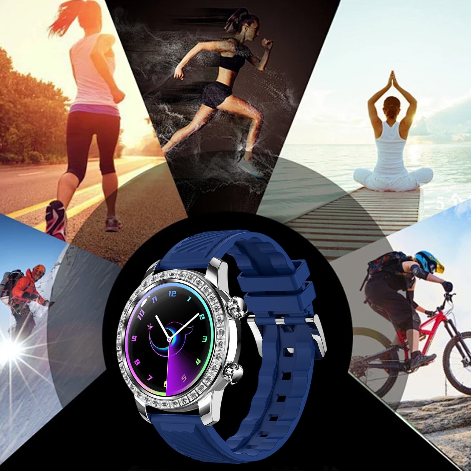 Mrzvby Gifts for Women Clearance!High Precision Smartwatch With Two Watch Bands Bluetooth HD Call Intelligent Voice Control Long Battery Life And IP68 Water Proofing 1.52inch Smart Sports Watch